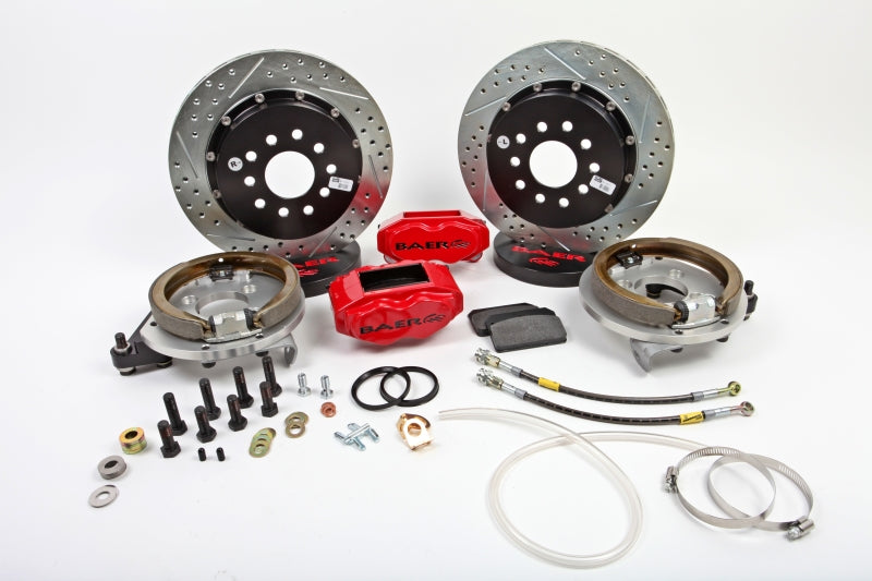 Baer Brakes 71-76 Buick LeSabre 13in SS4+ Rear SDZ Brake Kit - Black