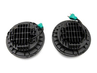 Raxiom 07-18 Jeep Wrangler JK 7-In LED Headlights- Black Housing (Clear Lens)
