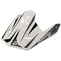 Answer 26 AR1 Mototown Glossy Visor - White/Grey/Black