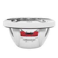 DS18 NXL-M Series Spkr w/ RGB LED Lights 10in 2-Way 200 Watts RMS 4 ohm Wht Grill Detached w/ Cover