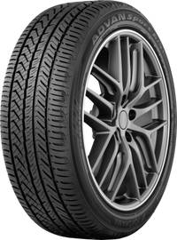 Yokohama Tire Yokohama Advan Sport A/S+ Tire - 225/45R17 94W