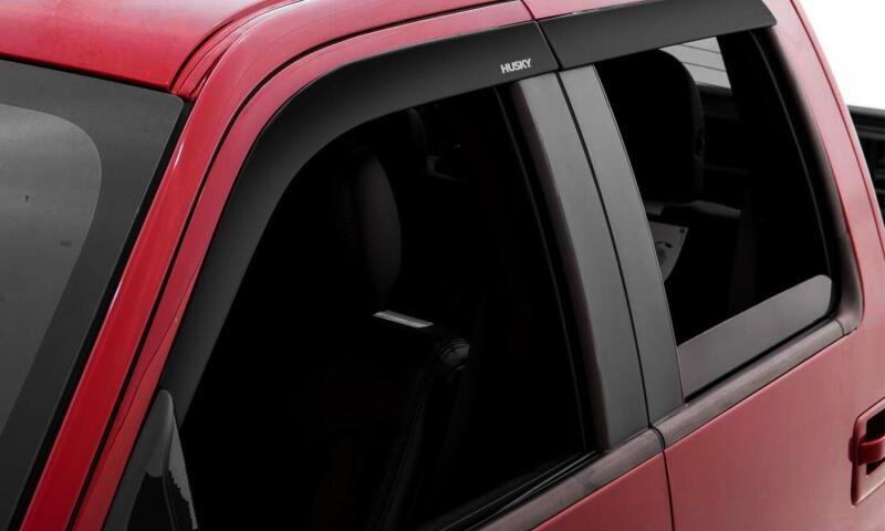 Husky Liners 14-18 Chevrolet/GMC Silverado/Sierra 1500 DC Ventvisor Low Profile (4pc) - Smoke
