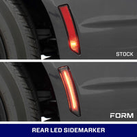 Form Lighting 2024+ Mustang LED Sidemarkers Clear (set)