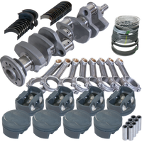 Eagle Chevy 350 3.750in Crank 6.000in I-Beam Rods 11cc Dome 4.040in Pistons Rotating Assembly