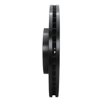 R1 Concepts R1 2011-2017 Audi A4 (USA/Canada) Front Right Drilled & Slotted Black Brake Rotor