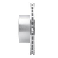 R1 Concepts R1 76-77 BMW 320I (USA/Canada) Front Right Drilled & Slotted Silver Brake Rotor
