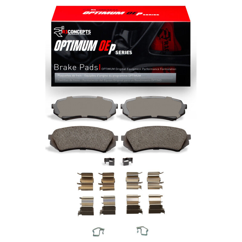 R1 Concepts R1 1998-2007 Lexus LX470 Rear R1 Optimum OE Pads & Hardware Kit