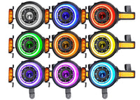 ORACLE Lighting Oracle 2021+ Ford Bronco Oculus Bi-LED Projector Headlights - ColorSHIFT LED