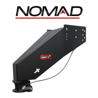 GEN-Y Hitch Gen-Y Nomad Static 5th Wheel to Gooseneck - 6.5K TW 30K Tow - Texture Black (1116/1621/1716 Frames)