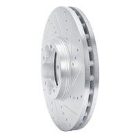 R1 Concepts R1 14-19 Ford Transit-150 Front Right Drilled & Slotted Silver Brake Rotor