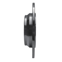 R1 Concepts R1 03-06 Mercedes-Benz CL500 Rear Right Drilled & Slotted Black Brake Rotor