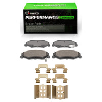 R1 Concepts R1 97-13 Chevrolet Corvette Rear Performance Sport Pads & Hardware Kit