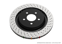 DBA 15-21 Volkswagen GTI (w/Perf Package 340mm Front Rotor) Front 4000 Series Drilled Wavy Rotor