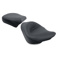 Mustang Motorcycle Mustang 06-17 Harley Softail Wide Tire (200mm) Wide Touring Solo Seat - Black