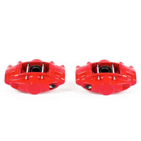 PowerStop Power Stop 09-19 Nissan 370Z Rear Red Calipers w/o Brackets - Pair
