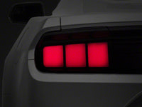 Raxiom 15-23 Ford Mustang Profile LED Tail Lights Gloss Black Housing- Red Lens