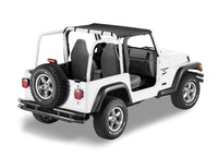 Bestop 97-02 Jeep Wrangler TJ Header Targa Bikini (Black Denim)