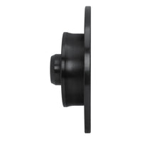 R1 Concepts R1 92-98 Volkswagen Passat (USA/Canada) Rear Left Drilled & Slotted Black Brake Rotor