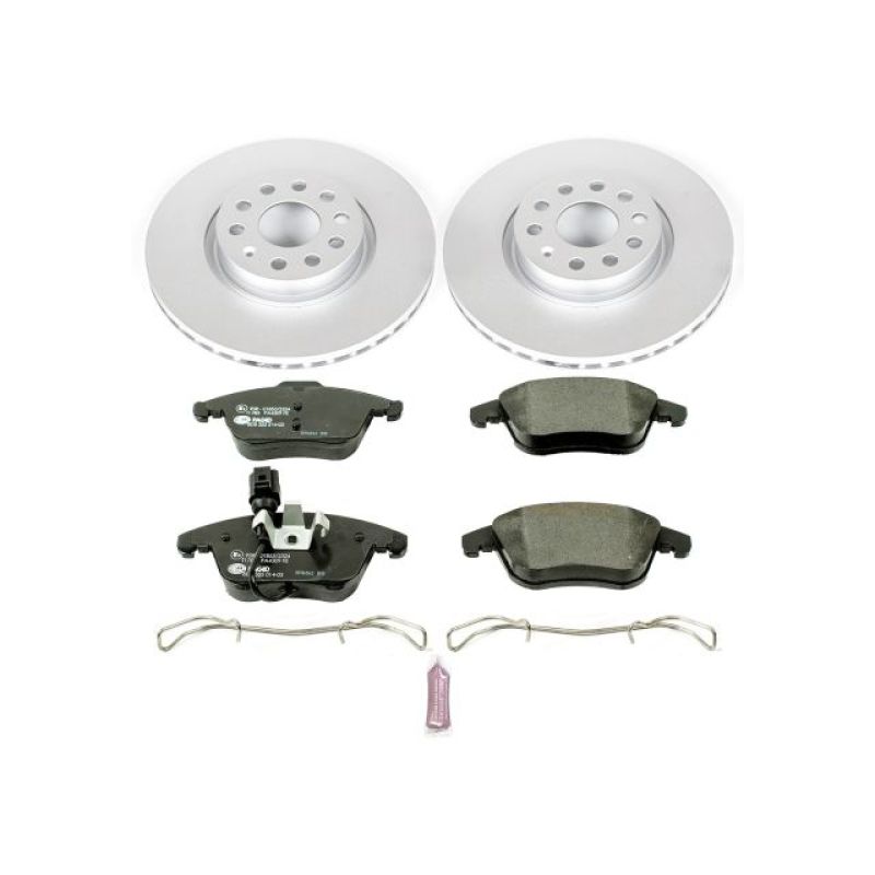 PowerStop Power Stop 15-18 Audi Q3 Front Euro-Stop Brake Kit