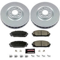PowerStop Power Stop 14-16 Jeep Cherokee Front Z17 Evolution Geomet Coated Brake Kit