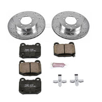 PowerStop Power Stop 03-06 Mitsubishi Lancer Rear Z23 Evolution Sport Brake Kit