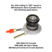 McLeod Racing McLeod Hydraulic Conversion Kit 1970-81 Camaro Firewall Kit W/Master Cylinder