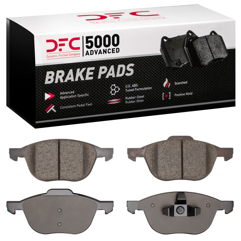 DFC 04-18 Ford Focus Front 5000 Advanced Low Metallic Brake Pads