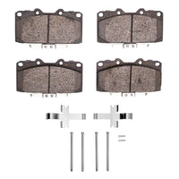 R1 Concepts R1 1989-1996 Nissan 300ZX Turbo Front R1 Performance Sport Pads & Hardware Kit