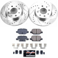 PowerStop Power Stop 13-18 Fiat 500 Rear Z23 Evolution Sport Brake Kit