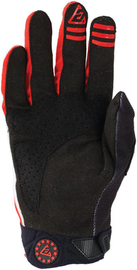 Answer Peak Flo Gloves Black/Red/White - 2XL