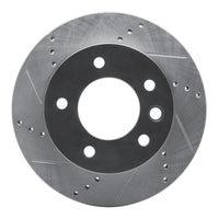 R1 Concepts R1 02-06 Dodge Sprinter 2500 Front Left Drilled & Slotted Silver Brake Rotor