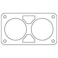 Cometic Gasket Cometic Chrysler Gen 3 6.1L 80mm Throttle Body Gasket .020in Fiber