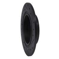 R1 Concepts R1 87-92 Chevrolet Nova Rear Left Drilled & Slotted Black Brake Rotor