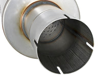 aFe ATLAS Muffler 3-1/2 IN ID Center/Center x 7 IN Dia. X 16 IN L - Round Body
