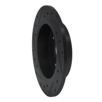 R1 Concepts R1 90-06 Infiniti G20 Rear Right Drilled & Slotted Black Brake Rotor