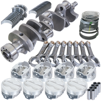Eagle Chevy LT1350 1Pc 3.750in Crank 6.000in I-Beam Rods -18cc 4.040in Pistons Rotating Assembly