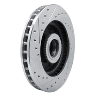 R1 Concepts R1 94-02 Chevrolet Express 2500 Front Right Drilled & Slotted Silver Brake Rotor