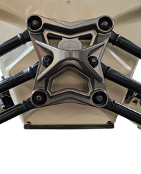 Elektric Off Road Elektric Offroad 2017-2021 Can Am X3 Maverick Volt Radius Rod Plate Anodized Gun Metal
