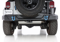 Rampage 07-18 Jeep Wrangler JK (Incl. Unlimited) TrailGuard Rear Bumper - Black