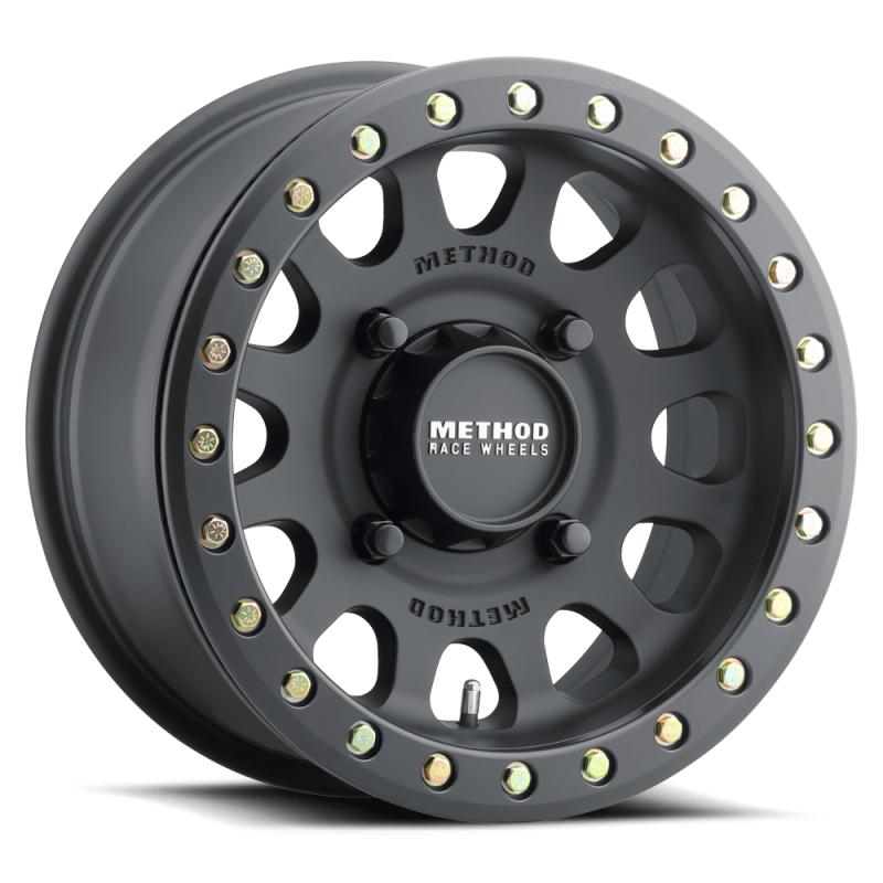 Method Wheels Method MR401 UTV Beadlock 15x7 / 5+2/38mm Offset / 4x136 / 106mm CB Matte Black Wheel