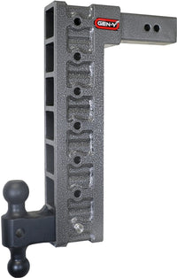 GEN-Y Hitch Gen-Y Mega Duty 2.5in Shank 18in Drop 3K TW 21K Hitch w/GH-061 Dual-Ball/GH-0101 Stabilizer Kit