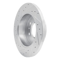 R1 Concepts R1 06-18 Dodge Sprinter 3500 Rear Right Drilled & Slotted Silver Brake Rotor