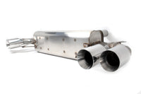 Dinan 18-23 BMW M550i (G30) Free Flow Axleback Exhaust System - Polished Tips