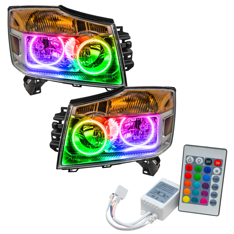 ORACLE Lighting Oracle 08-15 Nissan Armada SMD HL - ColorSHIFT w/ Simple Controller