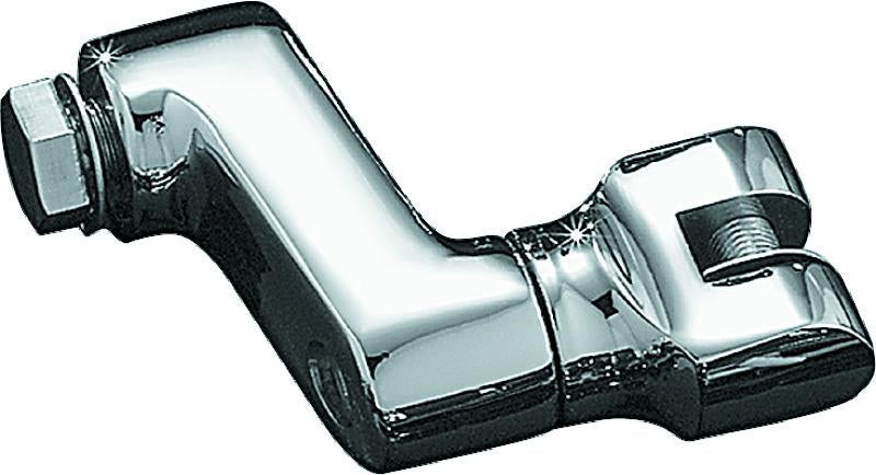 Kuryakyn Offset Peg Mount With 1/2in-13 Mount Bolts Chrome (Pair)