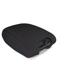 PRP Seats PRP 11-18 Jeep Wrangler JK/JKU Center Console Cover - Black with Red Stitching