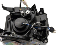 Raxiom 14-21 Toyota Tundra Axial Projector Headlights w/ SEQL LED Bar- Black Housing (Clear Lens)
