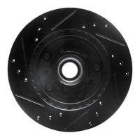 R1 Concepts R1 1982-1995 Buick Regal Front Right Drilled & Slotted Black Brake Rotor