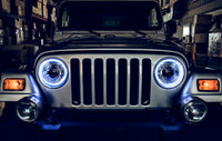 ORACLE Lighting Oracle Jeep Wrangler TJ 97-06 LED Waterproof Halo Kit - White