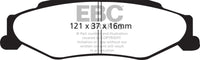 EBC Racing 01-13 Chevrolet Corvette C5/C6 5.7L/6.0L/6.2L Rear SR-11 Sintered Race Brake Pads